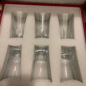 Baccarat crystal highball cup set